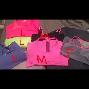 Workout tops